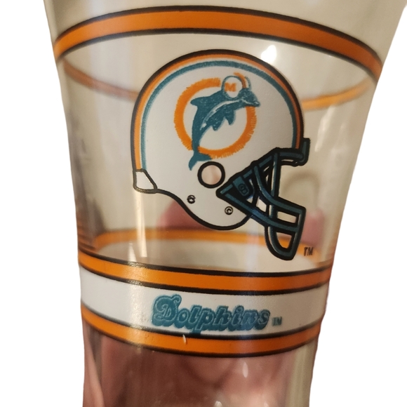 Vintage Miami Dolphin Nfl Glassware Set - Picture 3 of 5